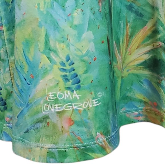 LEOMA LOVEGROVE Tunic/Dress with Pink Flamingos  Size MP - Picture 5 of 7